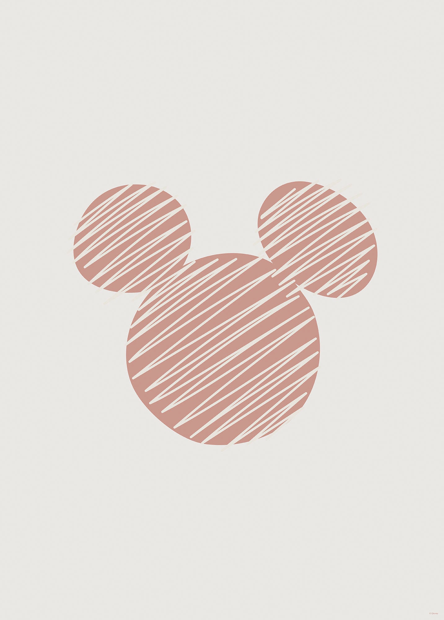 Komar Wandbild »Striped Mouse«, (1 St.), Deutsches Premium-Poster Fotopapier mit seidenmatter Oberfläche und hoher Lichtbeständigkeit. Für fotorealistische Drucke mit gestochen scharfen Details und hervorragender Farbbrillanz. von Komar