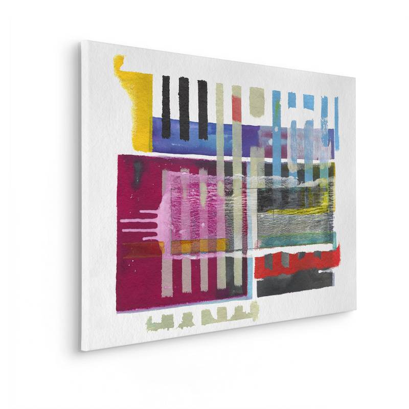 Komar Leinwandbild »Tetris Wall - Grösse 60 x 90 cm«, Natur, (1 St.), Keilrahmenbild mi Echtholzrahmen von Komar