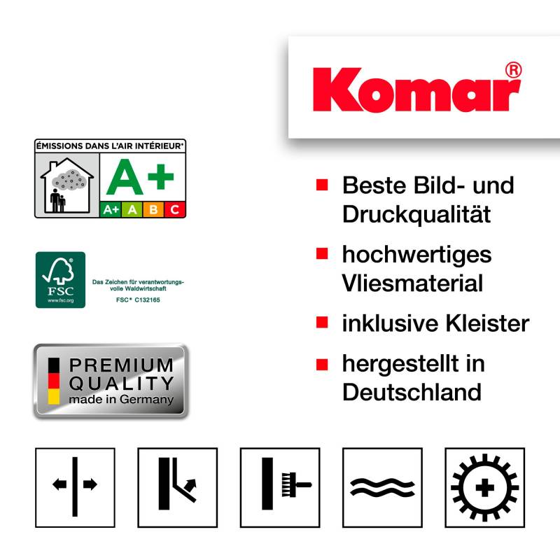 Komar Leinwandbild »Typo G wie Gustav - Grösse 30 x 40 cm«, Natur, (1 St.), Keilrahmenbild mi Echtholzrahmen von Komar