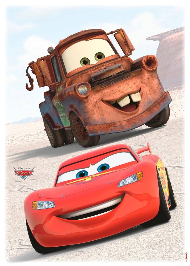 Komar Wandtattoo »Cars Friends - Grösse 50 x 70 cm«, (2 St.), selbstklebend, Wandsticker, Kinderzimmer von Komar