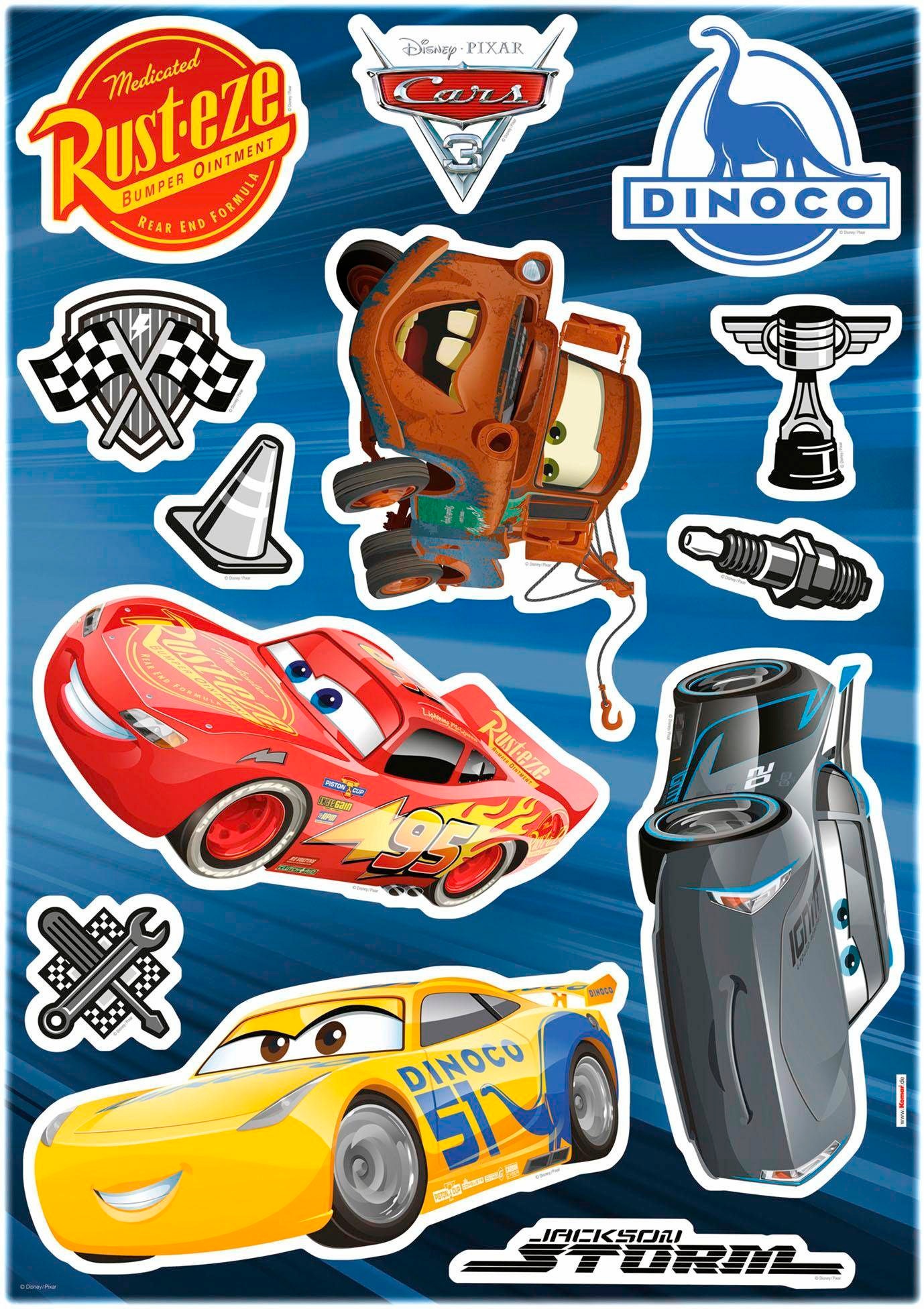 Komar Wandtattoo »Cars3 - Grösse 50 x 70 cm«, selbstklebend, Wandsticker, Kinderzimmer Komar Wandtattoo »Cars3 - Grösse 50 x 70 cm«, selbstklebend, Wandsticker, Kinderzimmer von Komar