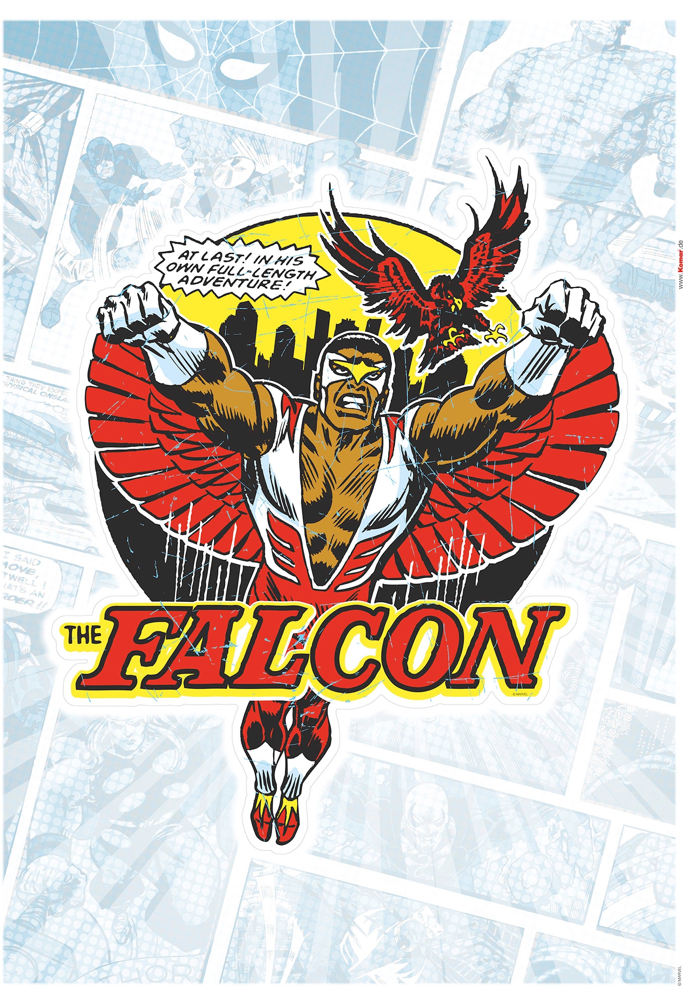 Komar Wandtattoo »Falcon Comic Classic«, (1 St.) von Komar