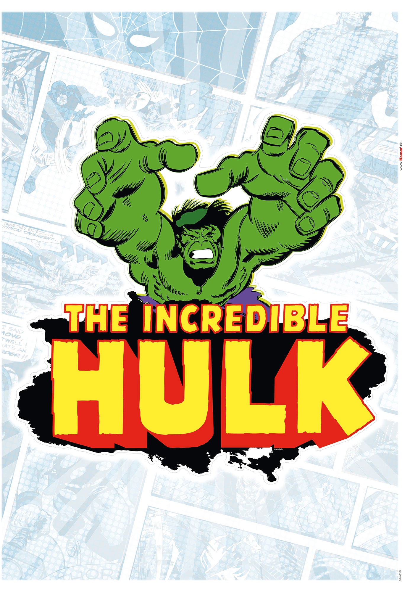 Komar Wandtattoo »Hulk Comic Classic«, (1 St.) von Komar