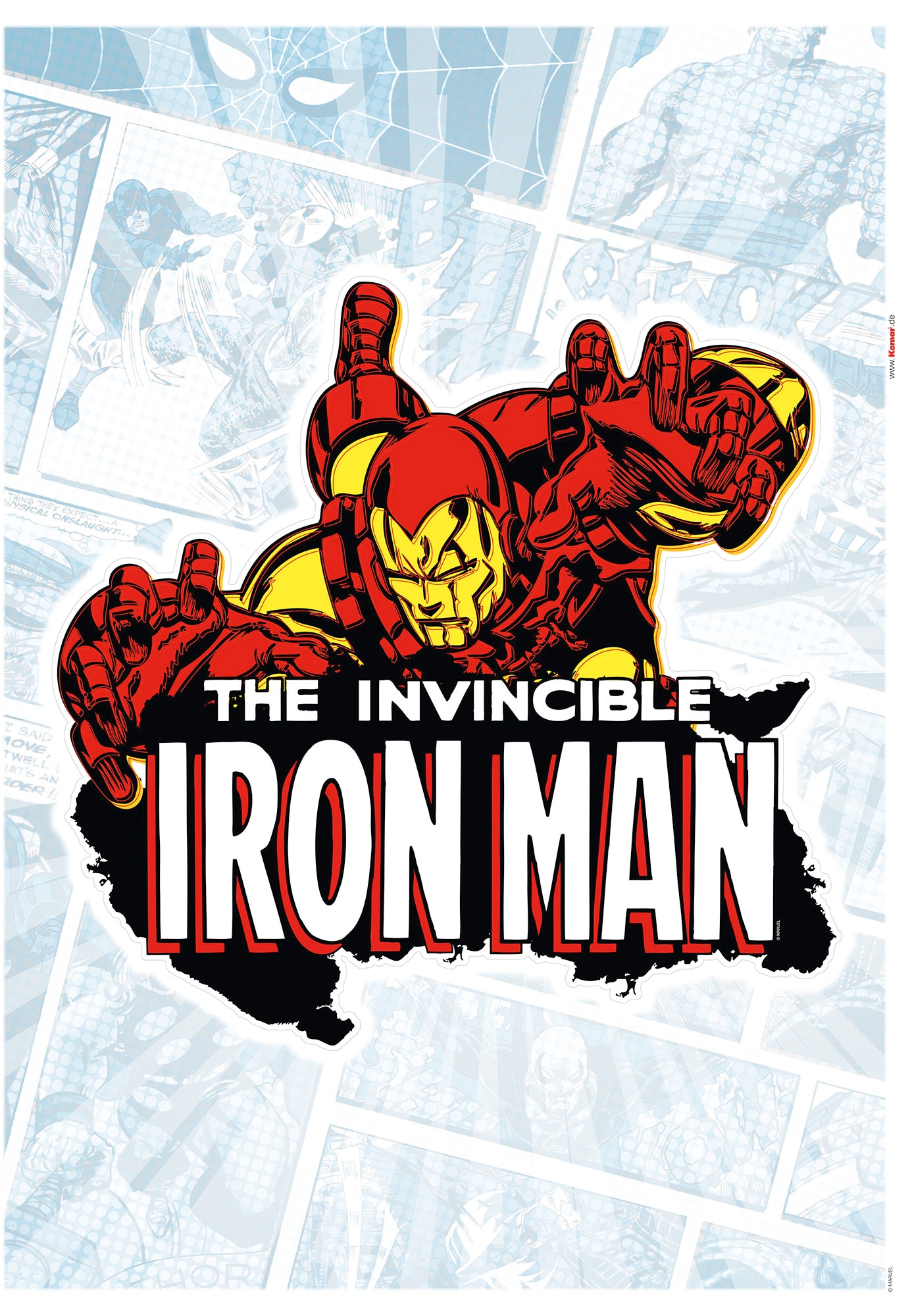 Komar Wandtattoo »Iron Man Comic Classic«, (1 St.) von Komar