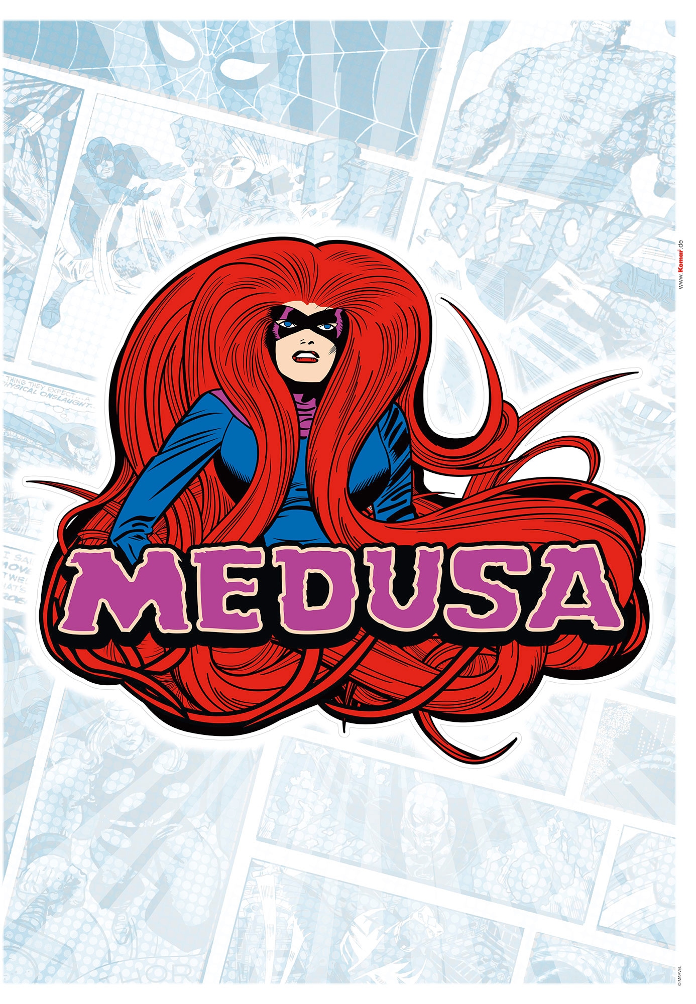 Komar Wandtattoo »Medusa Comic Classic«, (1 St.) von Komar