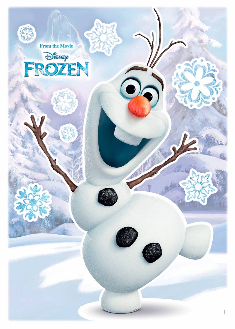 Komar Wandtattoo »Olaf - Grösse 50 x 70 cm«, (9 St.), selbstklebend, Wandsticker, Kinderzimmer von Komar