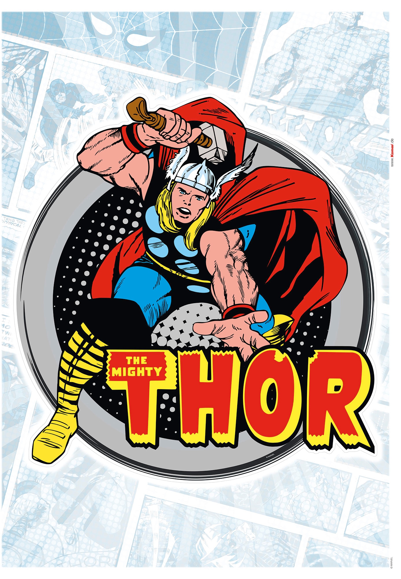 Komar Wandtattoo »Thor Comic Classic«, (1 St.) von Komar