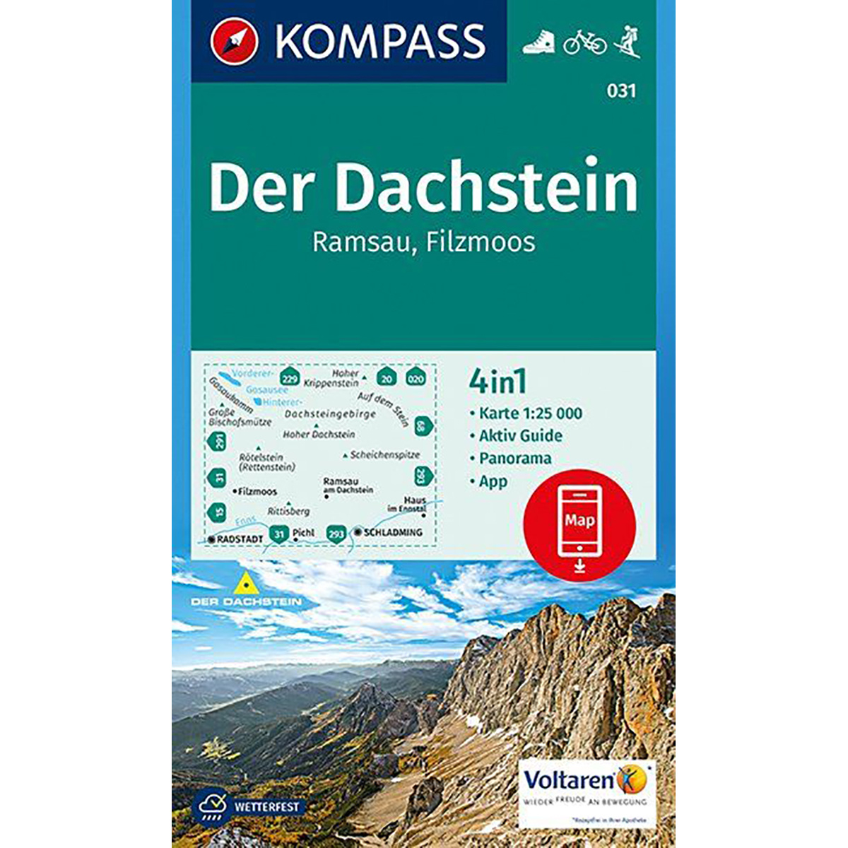 Kompass Verlag WK 031 Der Dachstein - Ramsau, Filzmoos Kompass Verlag WK 031 Der Dachstein - Ramsau, Filzmoos von Kompass Verlag