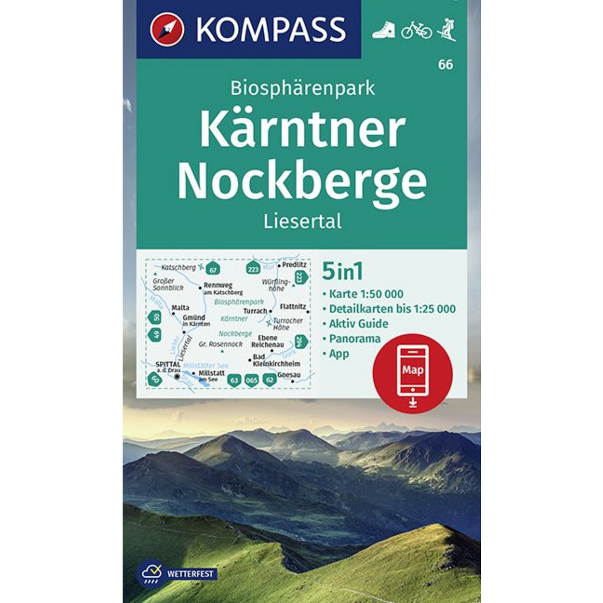 Kompass Verlag WK 66 Kärntner Nockberge Kompass Verlag WK 66 Kärntner Nockberge von Kompass Verlag