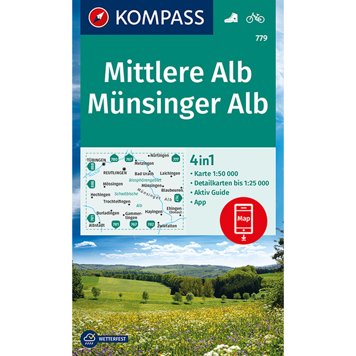 Kompass Verlag WK 779 Mittlere Alb Kompass Verlag WK 779 Mittlere Alb von Kompass Verlag