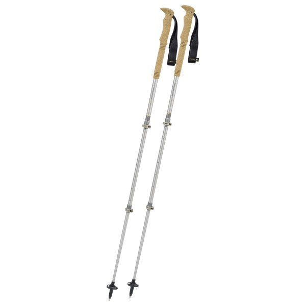 Komperdell - Explorer Zero Cork Compact - Trekkingstöcke Gr 90-120 cm titan von Komperdell