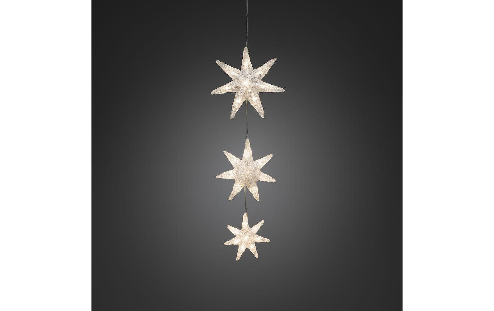 KONSTSMIDE LED Stern »mit 3 Sternen 64 cm« von Konstsmide