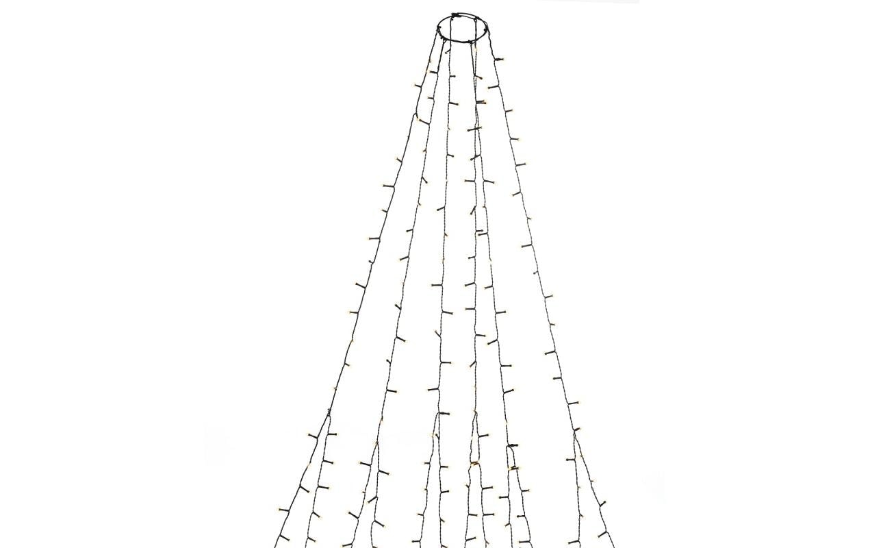 KONSTSMIDE LED-Baummantel »Ring 6 Stränge 270 Lampen«, 270 St.-flammig von Konstsmide