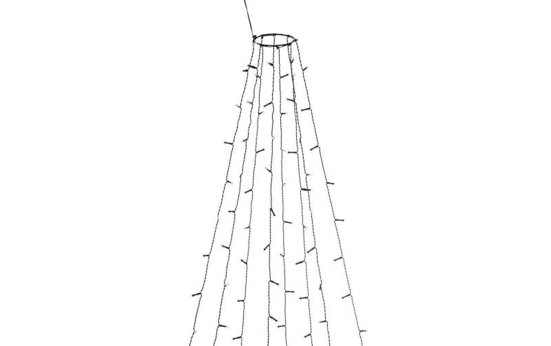 KONSTSMIDE LED-Lichterkette, 560 St.-flammig, 8 Lichtstränge mit je 70 LED von Konstsmide