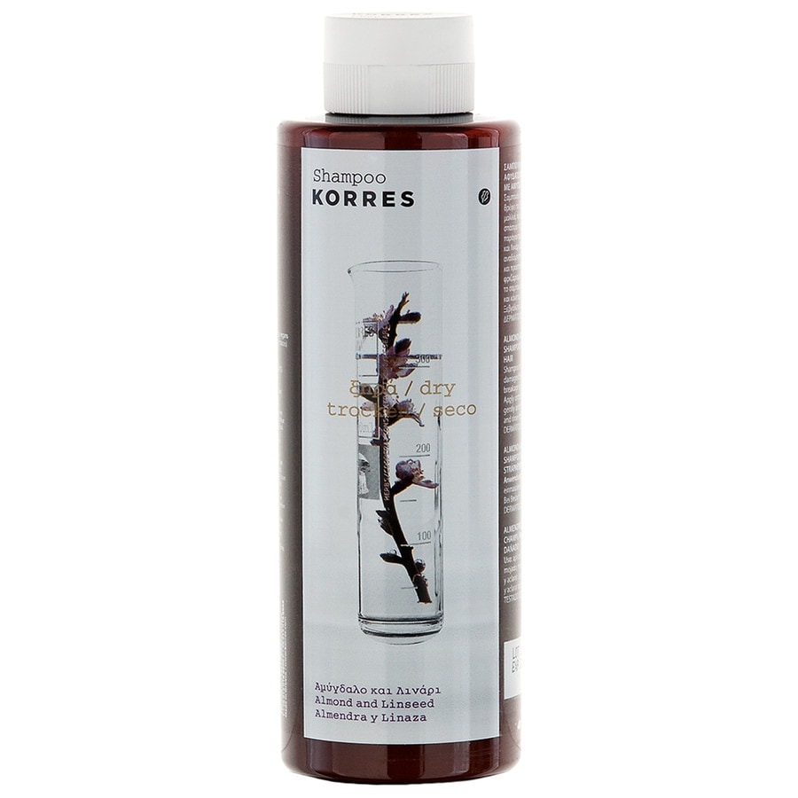Korres natural products  Korres natural products Almond & Linseed für trockenes, strapaziertes Haar haarshampoo 250.0 ml von Korres natural products
