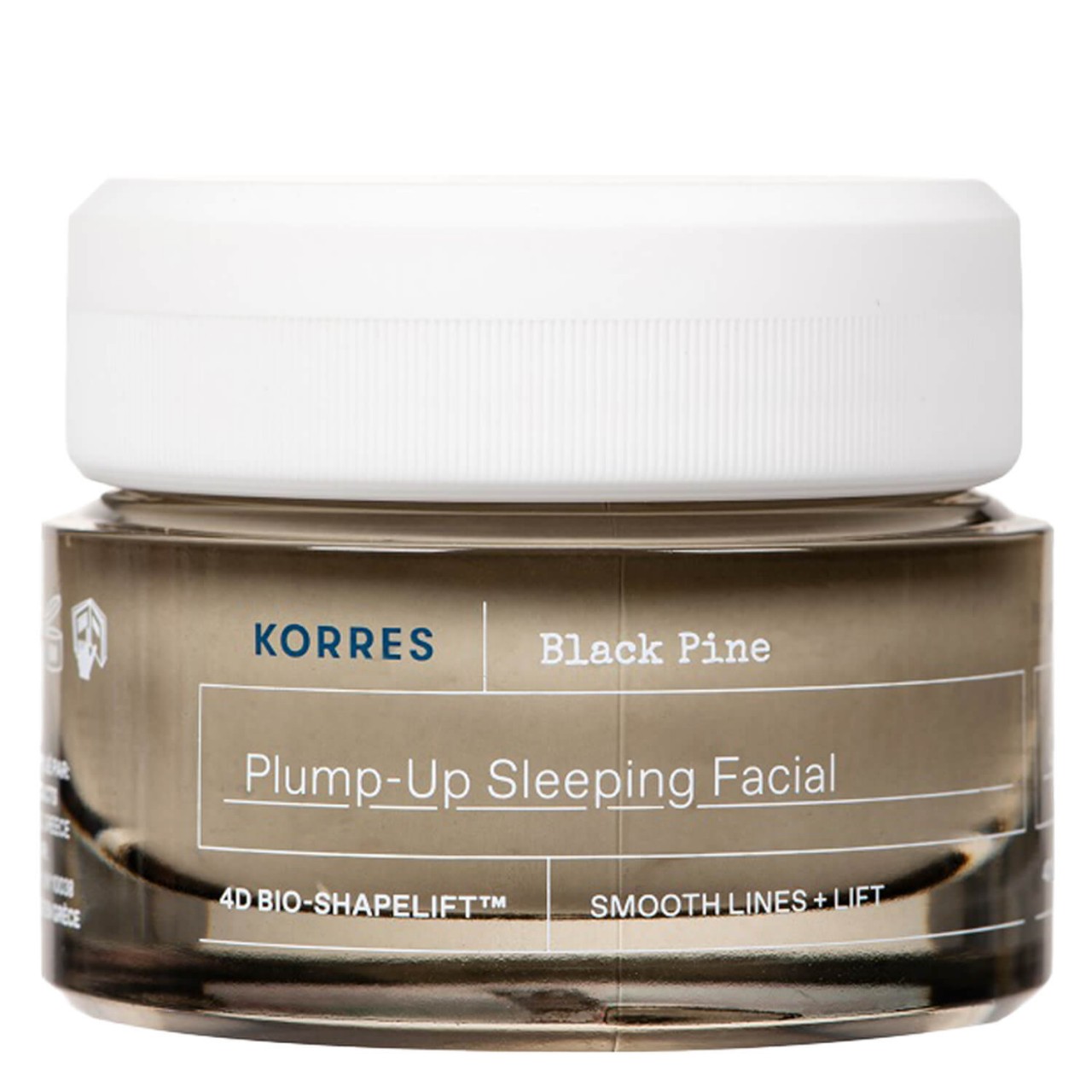 Korres Care - Black Pine 4D BioShapeLift Plump-Up Sleeping Facial von Korres