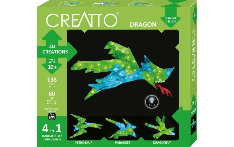 Kosmos Kreativset »CREATTO Dragon 4 i« von Kosmos