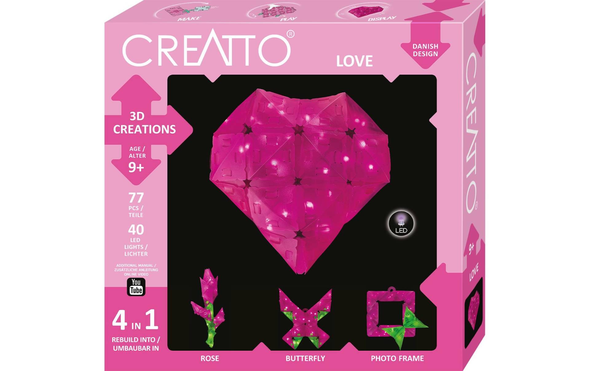 Kosmos Kreativset »CREATTO Love 4 in« von Kosmos