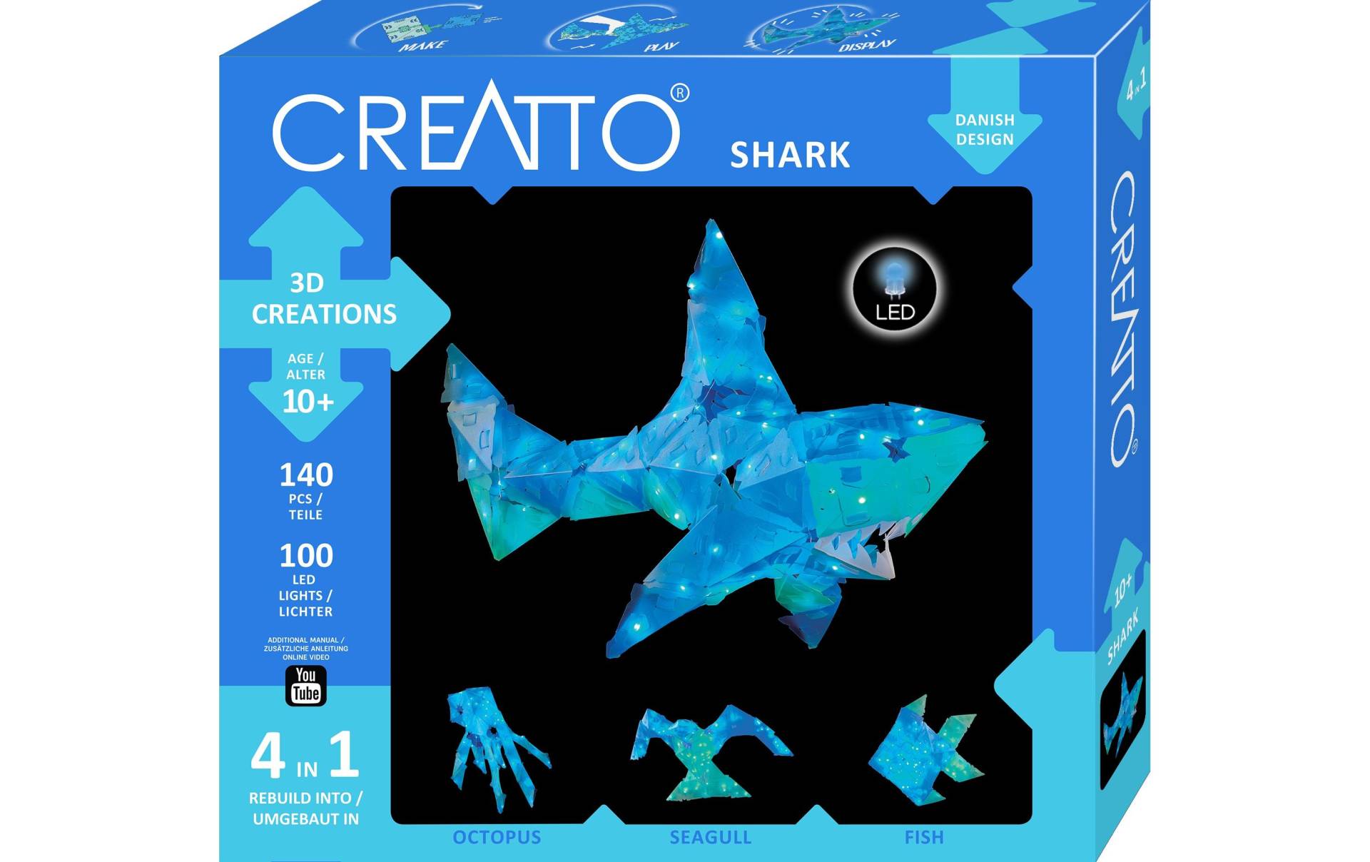 Kosmos Kreativset »CREATTO Shark 4 in« von Kosmos