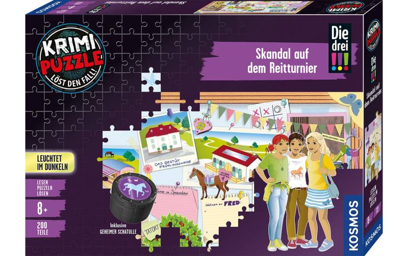 Kosmos Puzzle »!!! Reitturnier 200T 8+«, (200 tlg.) von Kosmos