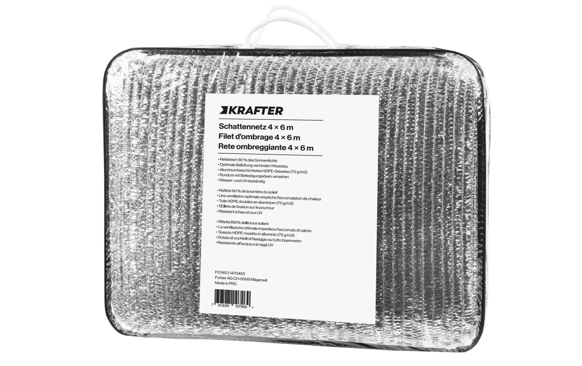 Krafter Sonnensegel »Aluminium Schattennetz F01160« Krafter Sonnensegel »Aluminium Schattennetz F01160« von Krafter