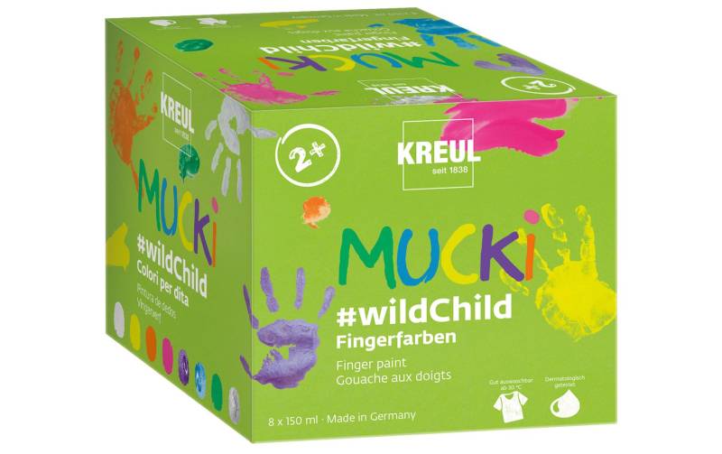 Kreul Kreativset »Kreul Mucki 150 ml 8 Stück«, (8 tlg.) von Kreul