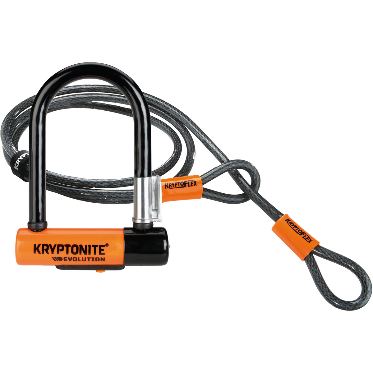 Kryptonite Evolution Mini-7 mit Kryptoflex Fahrradschloss Kryptonite Evolution Mini-7 mit Kryptoflex Fahrradschloss von Kryptonite