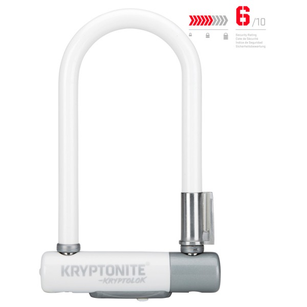 Kryptonite - KryptoLok Mini-7 - Veloschloss Gr 8,2 x 17,8 cm weiß Kryptonite - KryptoLok Mini-7 - Veloschloss Gr 8,2 x 17,8 cm weiß von Kryptonite