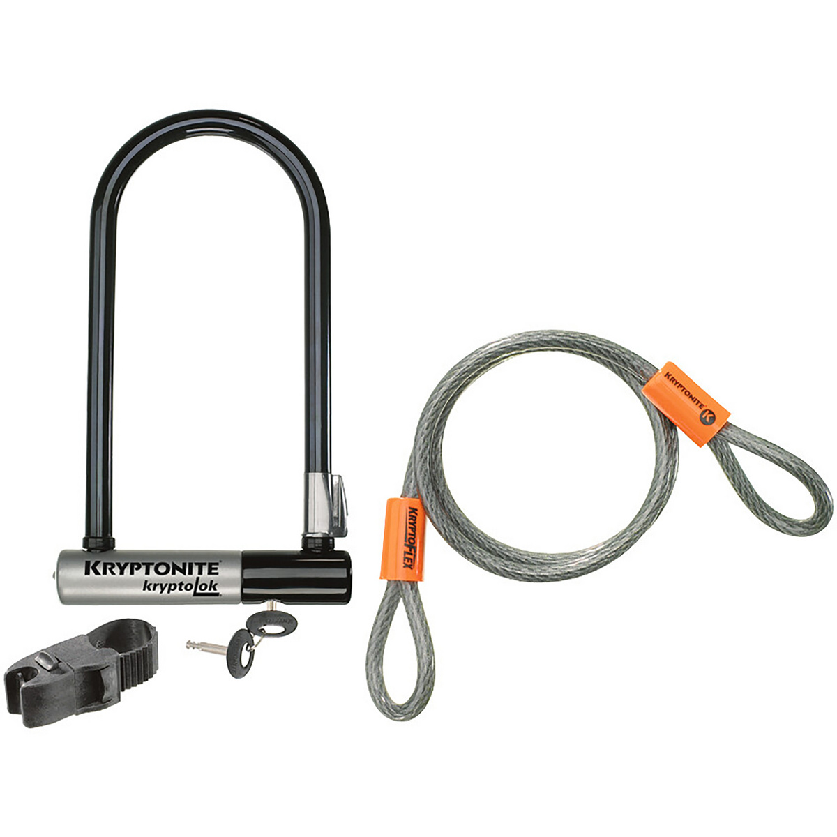 Kryptonite KryptoLok Standard mit Kryptoflex Fahrradschloss Kryptonite KryptoLok Standard mit Kryptoflex Fahrradschloss von Kryptonite