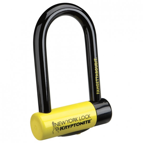 Kryptonite - New York Fahgettaboudit Mini - Veloschloss Gr 8,3 x 15,3 cm - 2 kg grau Kryptonite - New York Fahgettaboudit Mini - Veloschloss Gr 8,3 x 15,3 cm - 2 kg grau von Kryptonite