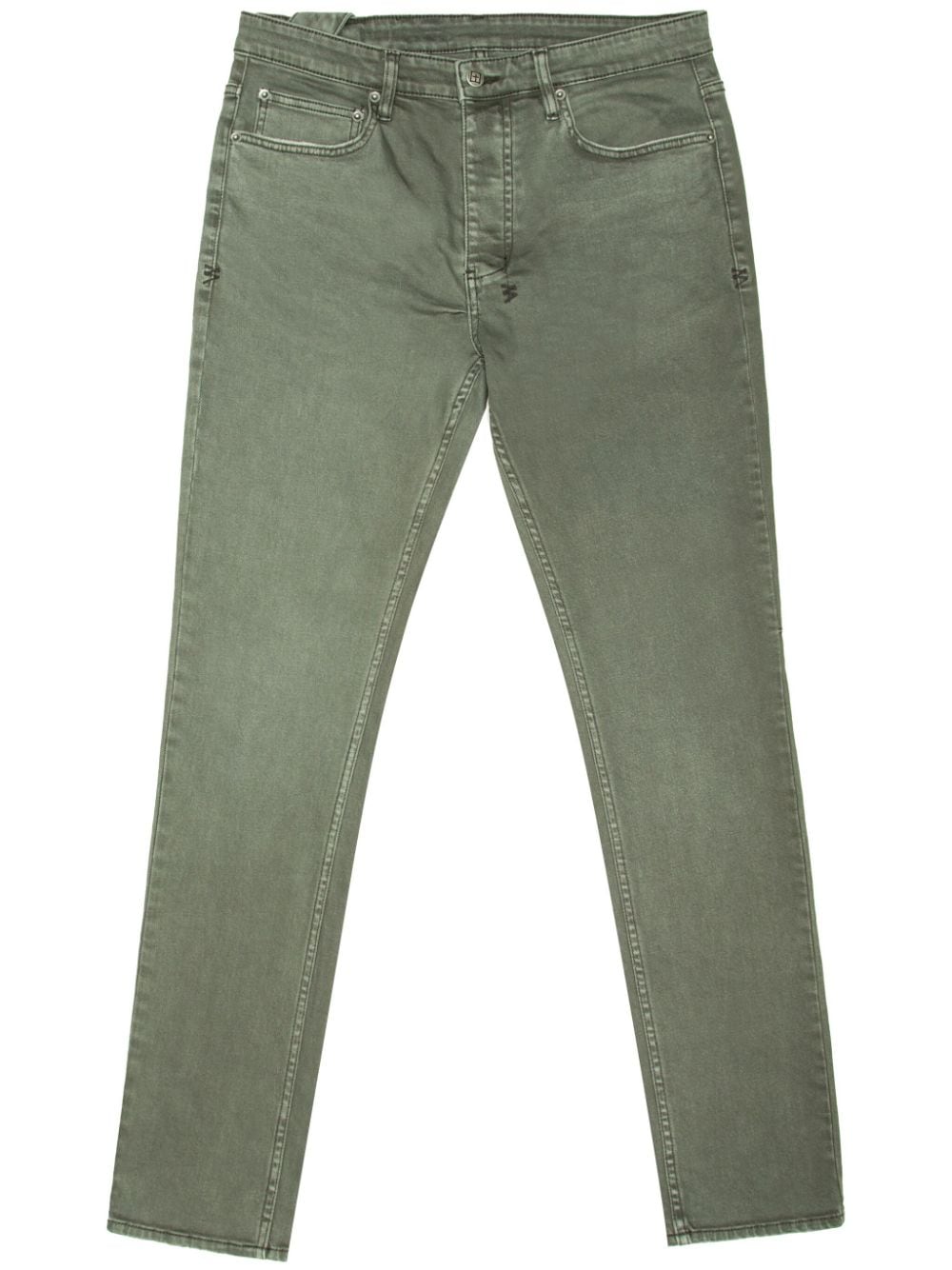 Ksubi Chitch Surplus mid-rise slim-tapered jeans - Green von Ksubi