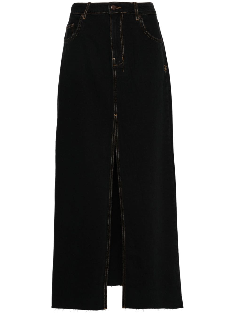 Ksubi Kara Maxi denim skirt - Black von Ksubi