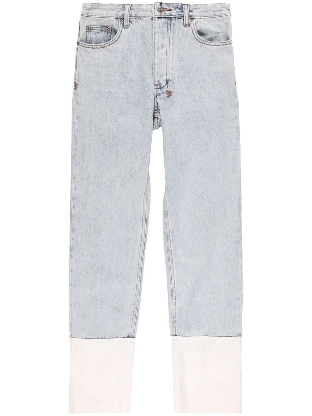 Ksubi low-rise straight jeans - Blue von Ksubi