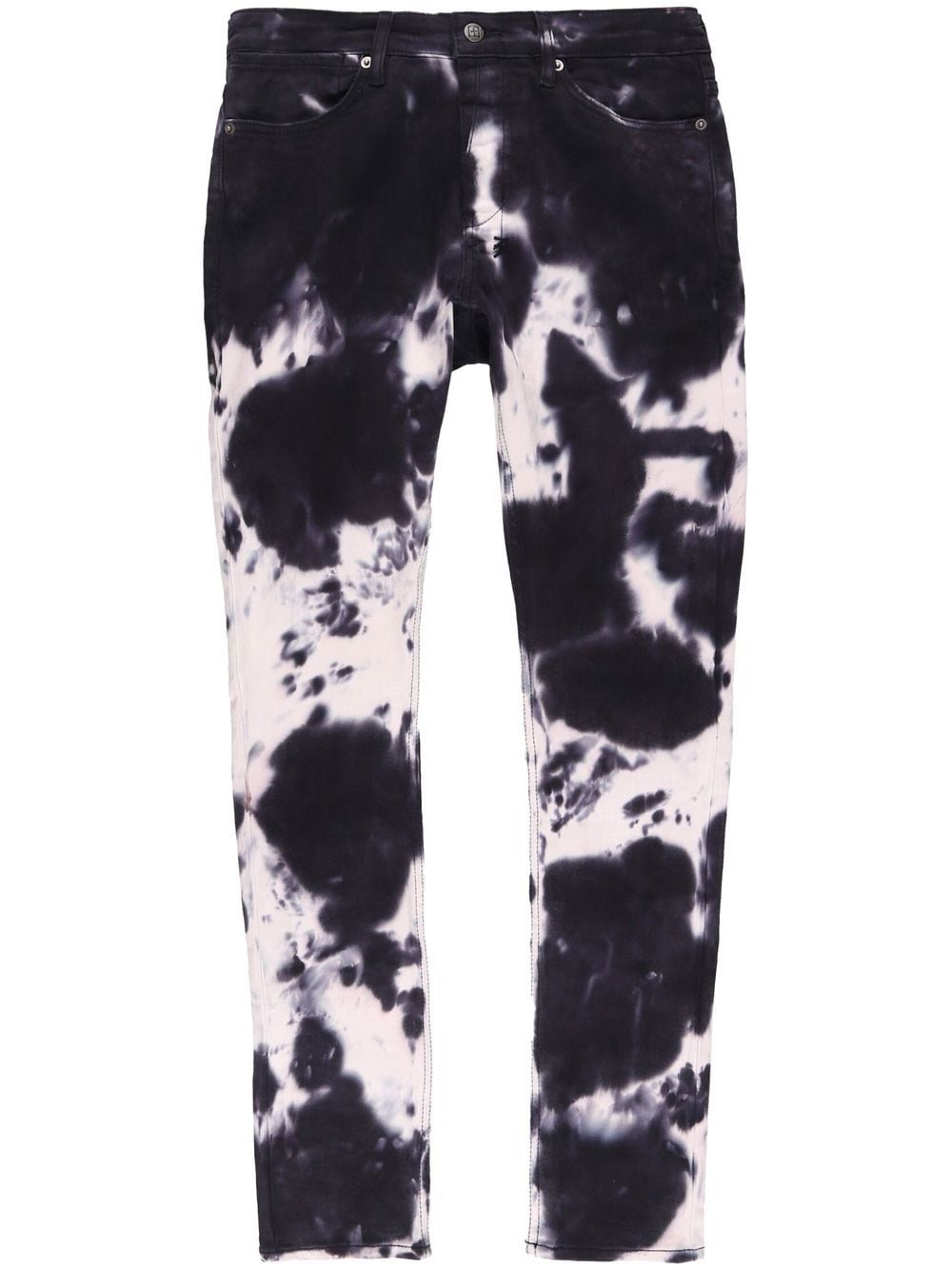 Ksubi tie-dye skinny jeans - White von Ksubi