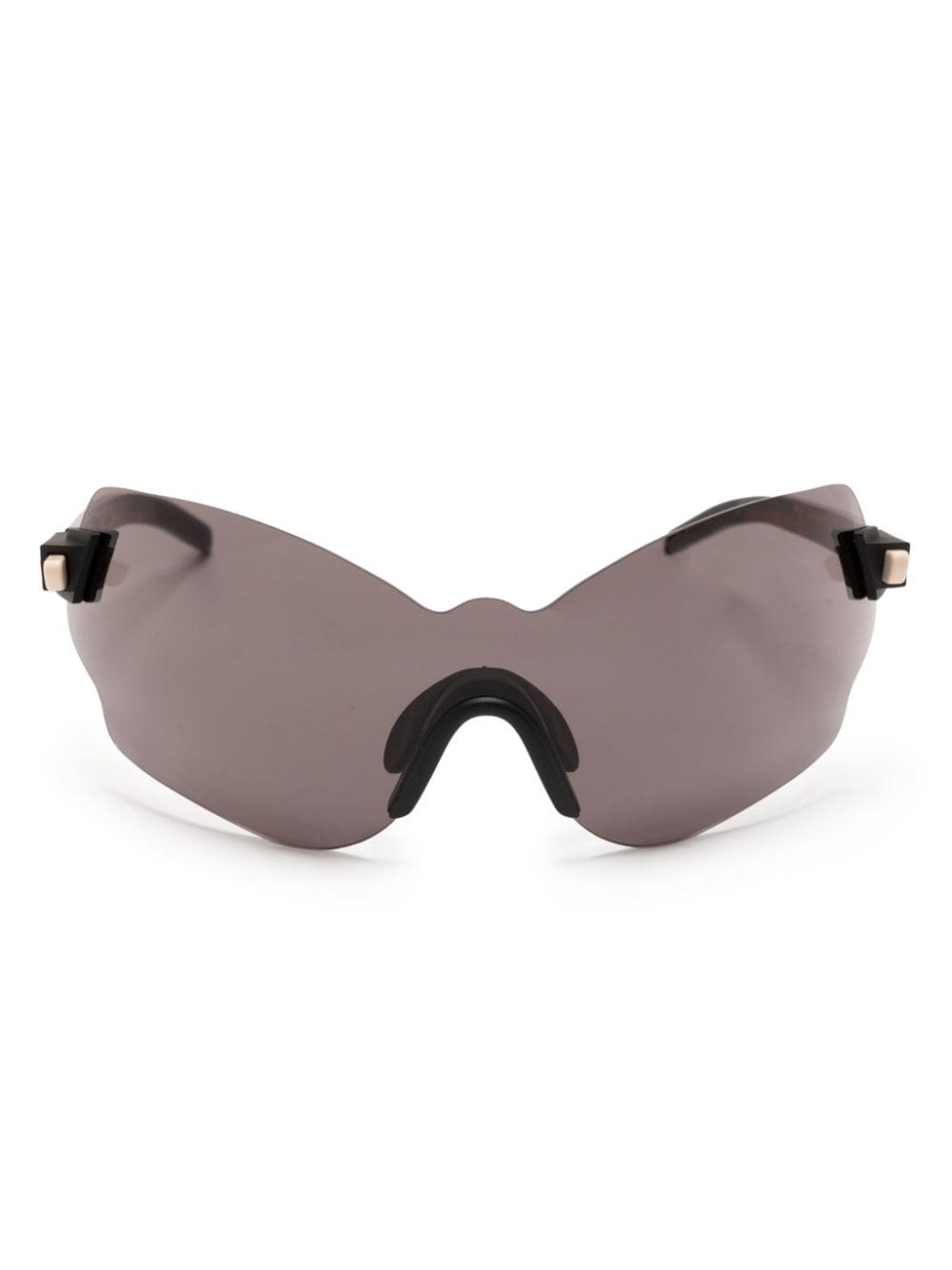 Kuboraum E51 mask-frame sunglasses - Black von Kuboraum