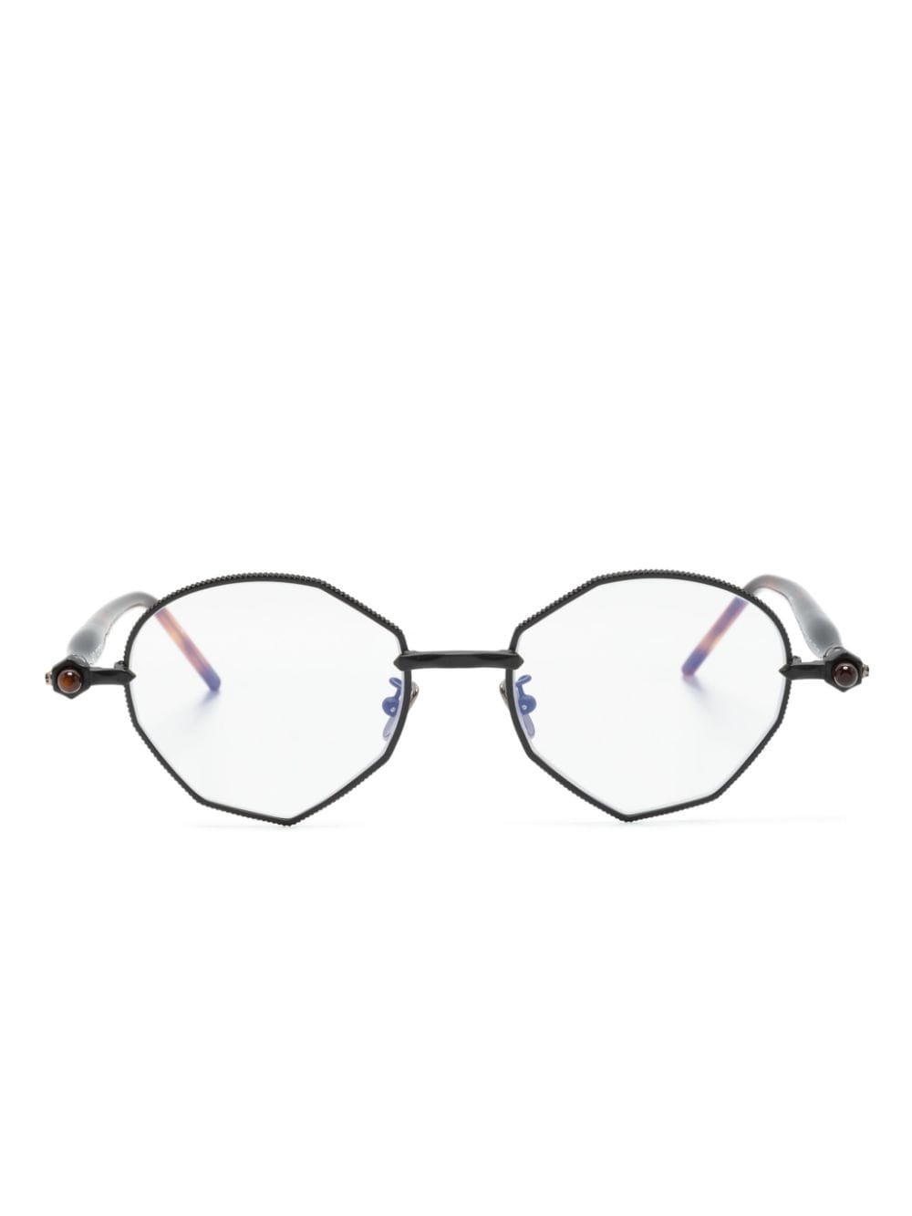 Kuboraum Mask P71 geometric-frame glasses - Black von Kuboraum