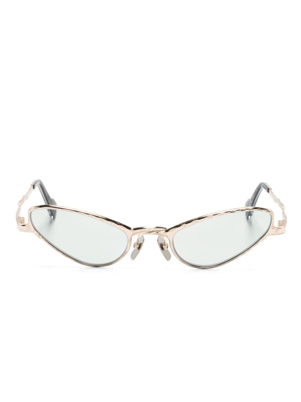Kuboraum Mask Z22 butterfly-frame sunglasses - Gold von Kuboraum