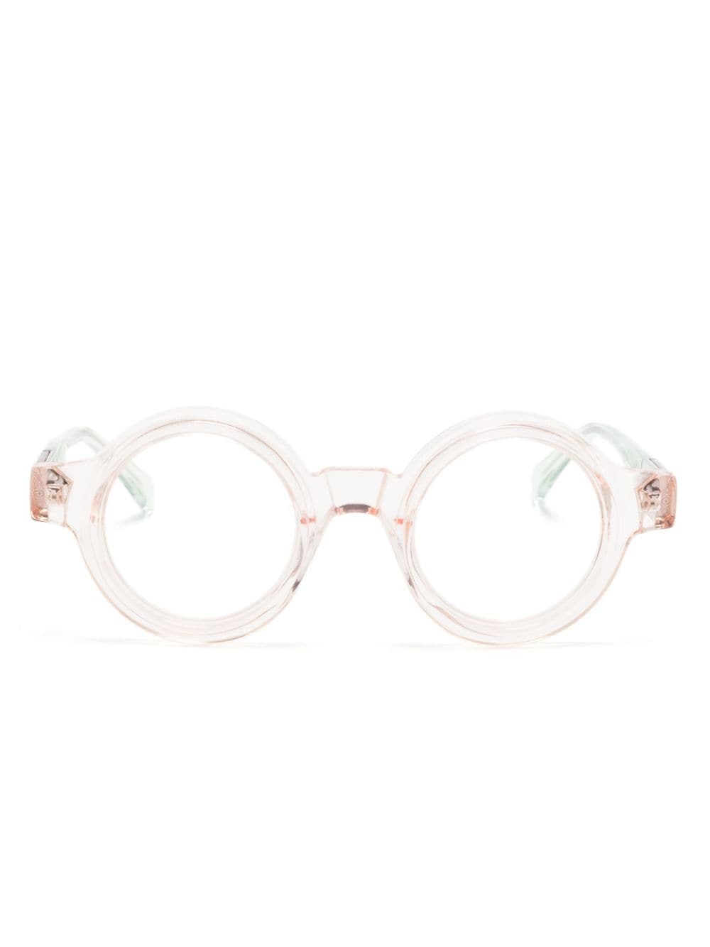 Kuboraum Maske S2 round-frame glasses - Pink von Kuboraum