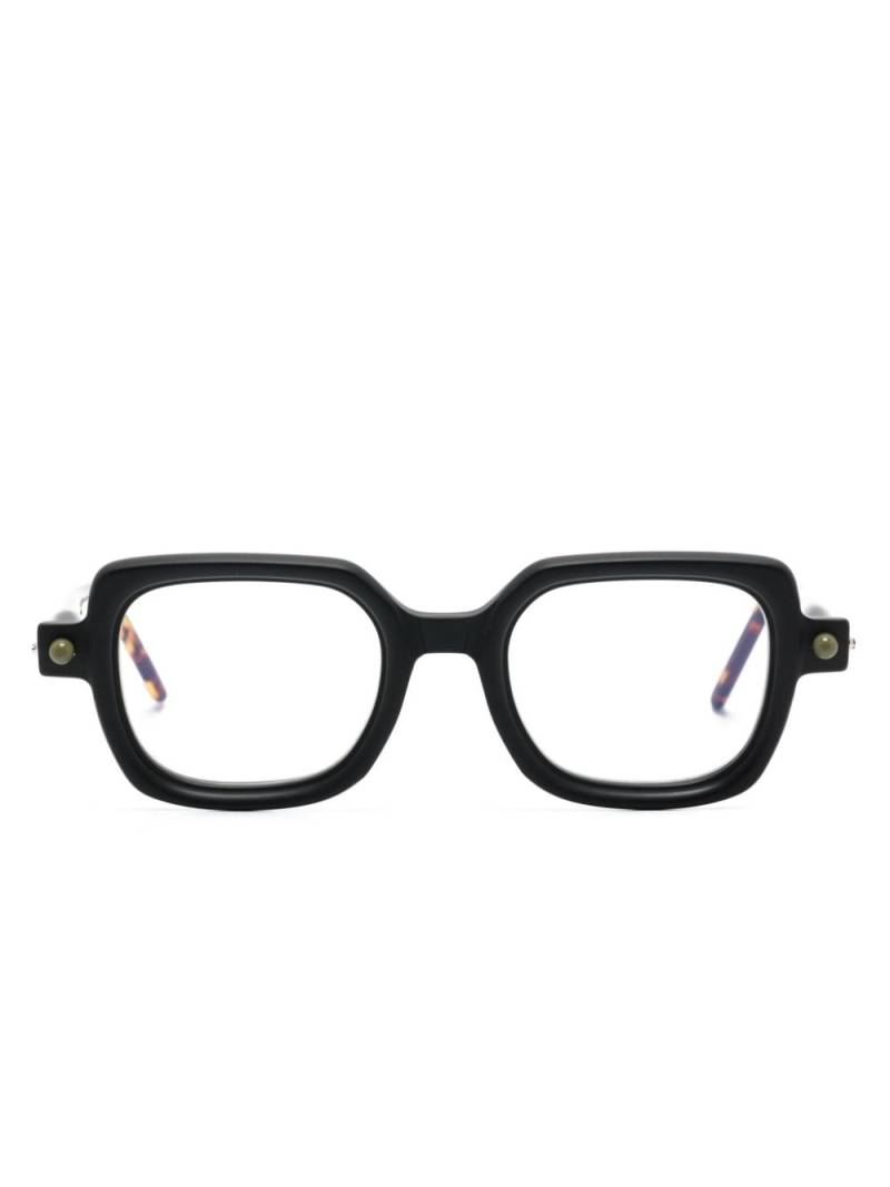 Kuboraum P4 square-frame glasses - Black von Kuboraum