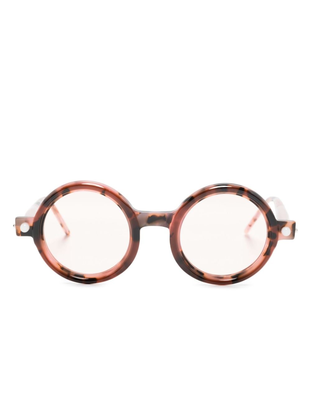 Kuboraum S2 round-frame glasses - Pink von Kuboraum