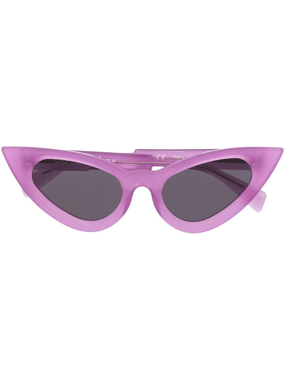 Kuboraum cat-eye frame sunglasses - Purple von Kuboraum