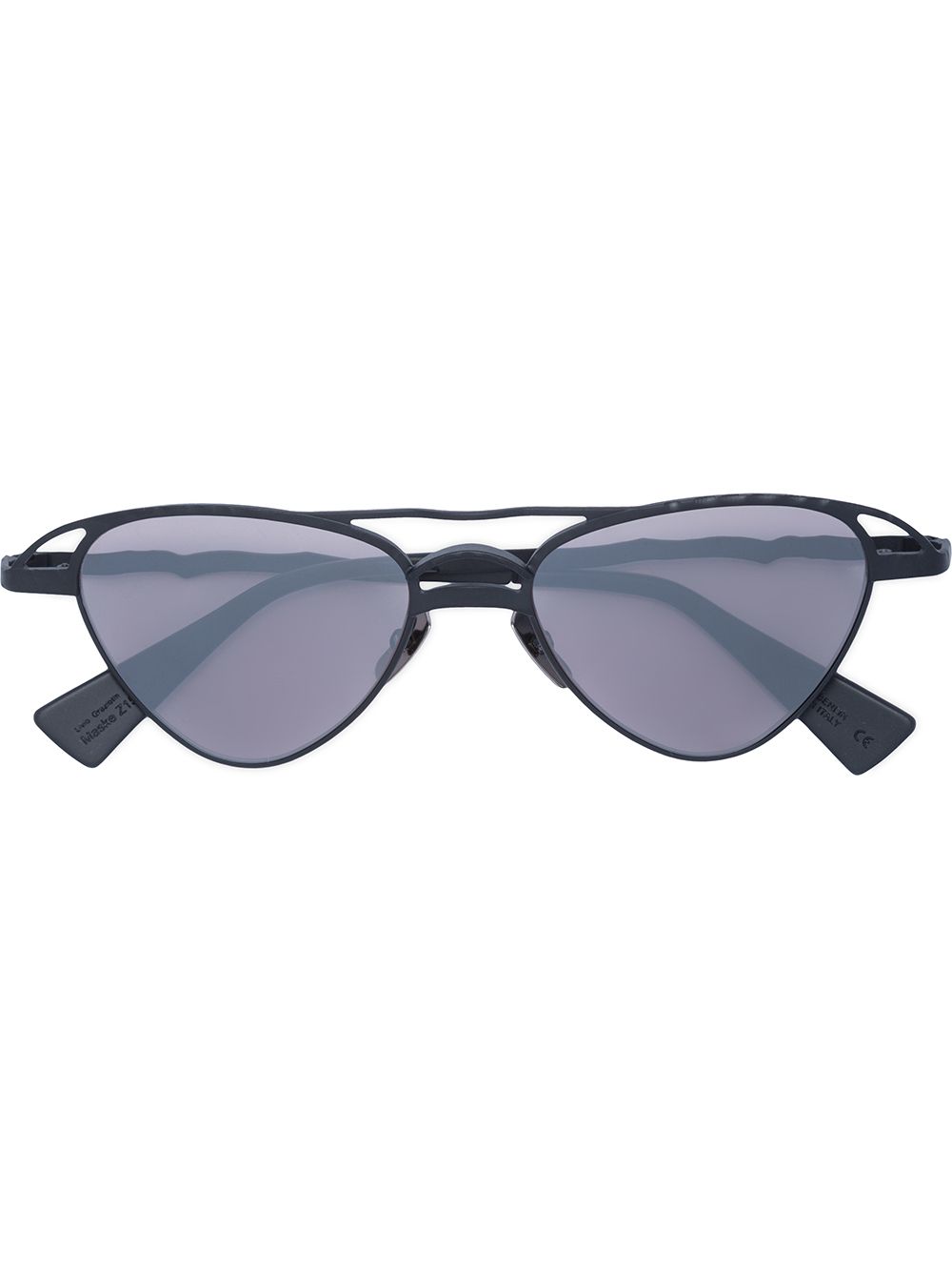 Kuboraum cat eye tinted sunglasses - Black von Kuboraum
