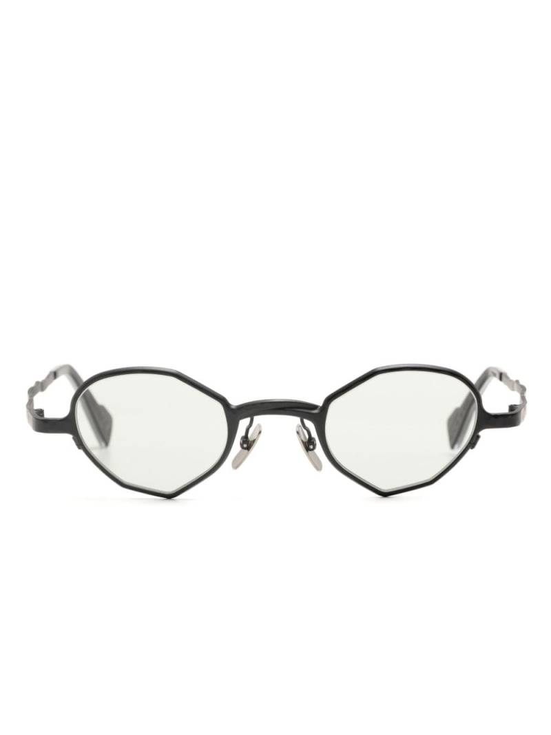 Kuboraum geometric-frame sunglasses - Grey von Kuboraum