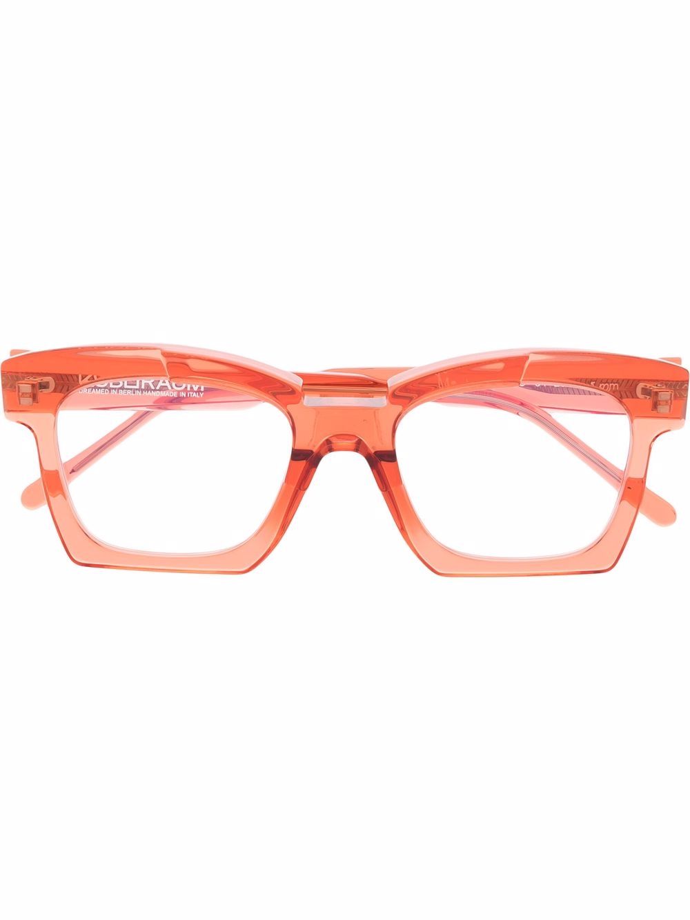 Kuboraum geometric optical glasses - Orange von Kuboraum