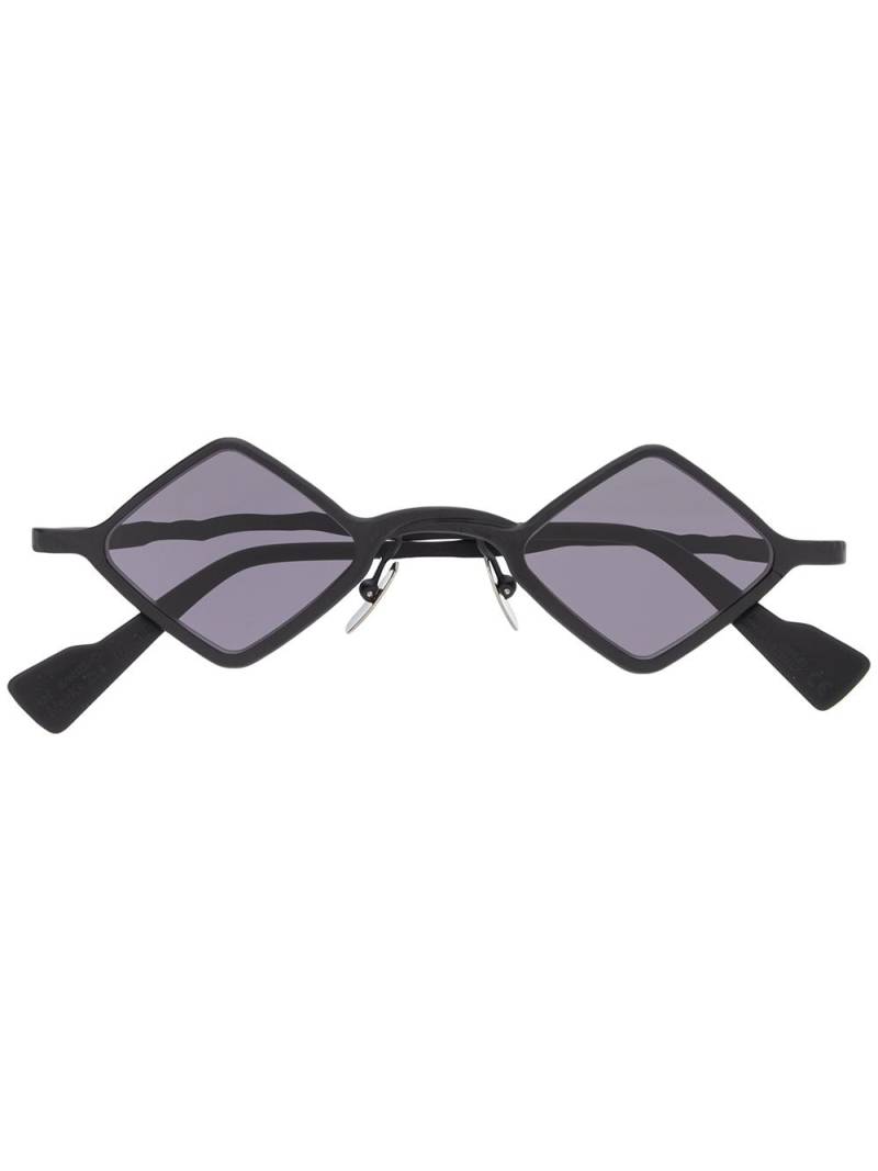 Kuboraum square frame sunglasses - Black von Kuboraum