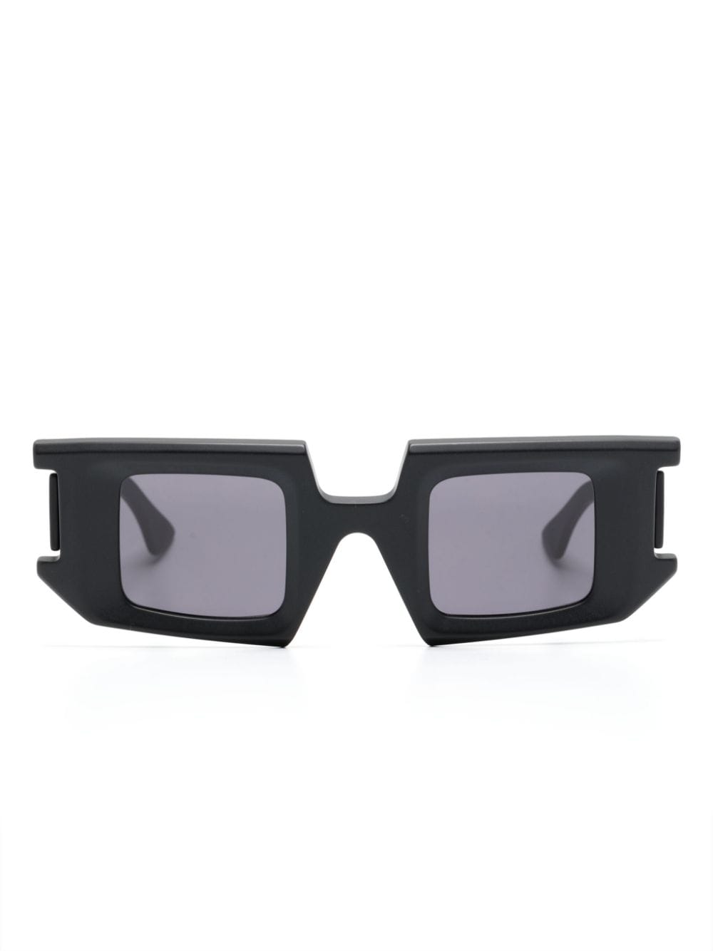 Kuboraum square-frame sunglasses - Black von Kuboraum