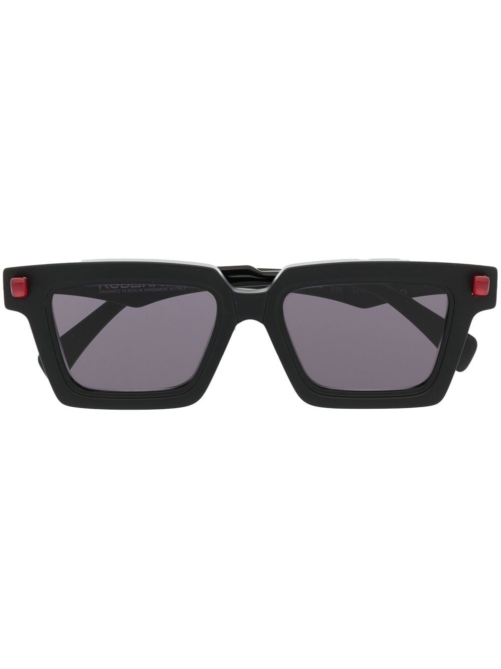 Kuboraum square-frame tinted sunglasses - Black von Kuboraum