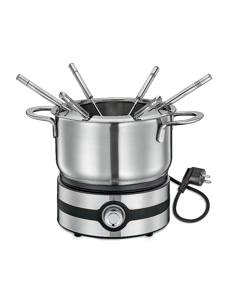 KÜCHENPROFI Fondue-Set BASEL elektrisch Edelstahl silber KÜCHENPROFI Fondue-Set BASEL elektrisch Edelstahl silber von Küchenprofi