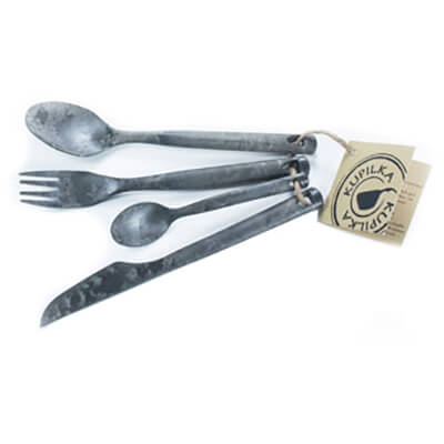 Kupilka - Besteckset 4 Teilig grau Kupilka - Besteckset 4 Teilig grau von Kupilka