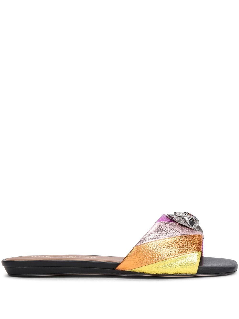 Kurt Geiger London Kensington Flat quilted sandals - Pink von Kurt Geiger London